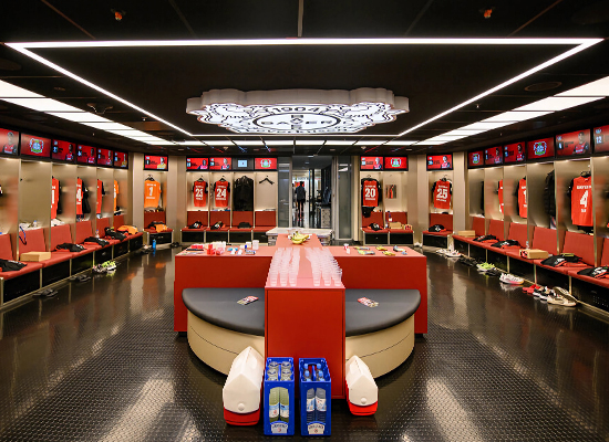 德国勒沃库森 拜耳竞技场室内照明